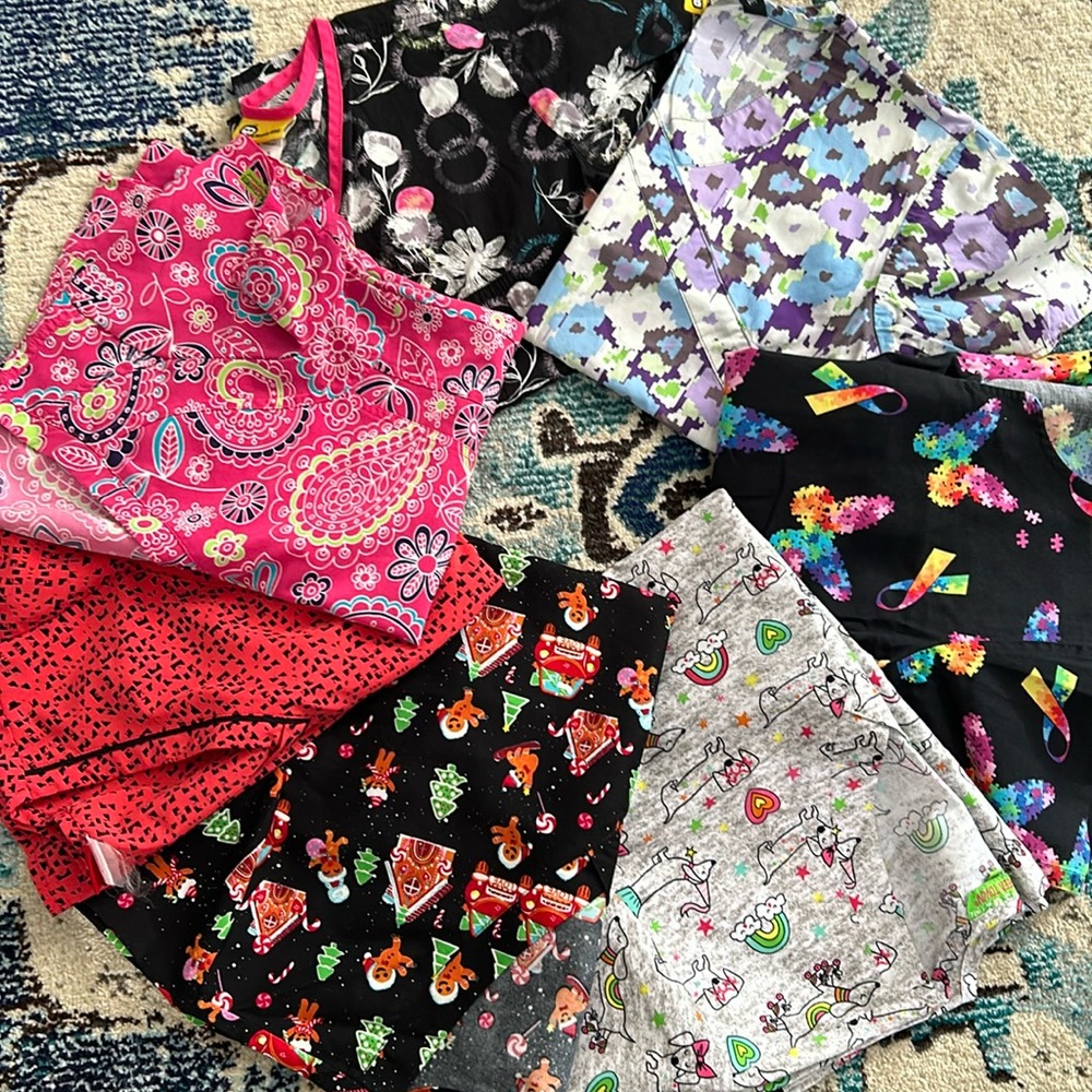 Scrub top bundle